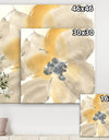 Galm Flower Tones I - Traditional Premium Canvas Wall Art