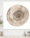 Circle natural elements II - Farmhouse Canvas Artwork