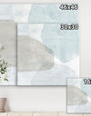 Grey and White Collage I - Modern & Contemporary Premium Canvas Wall Art