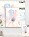 Pink Shabby Floral I - Shabby Chic Gallery-wrapped Canvas