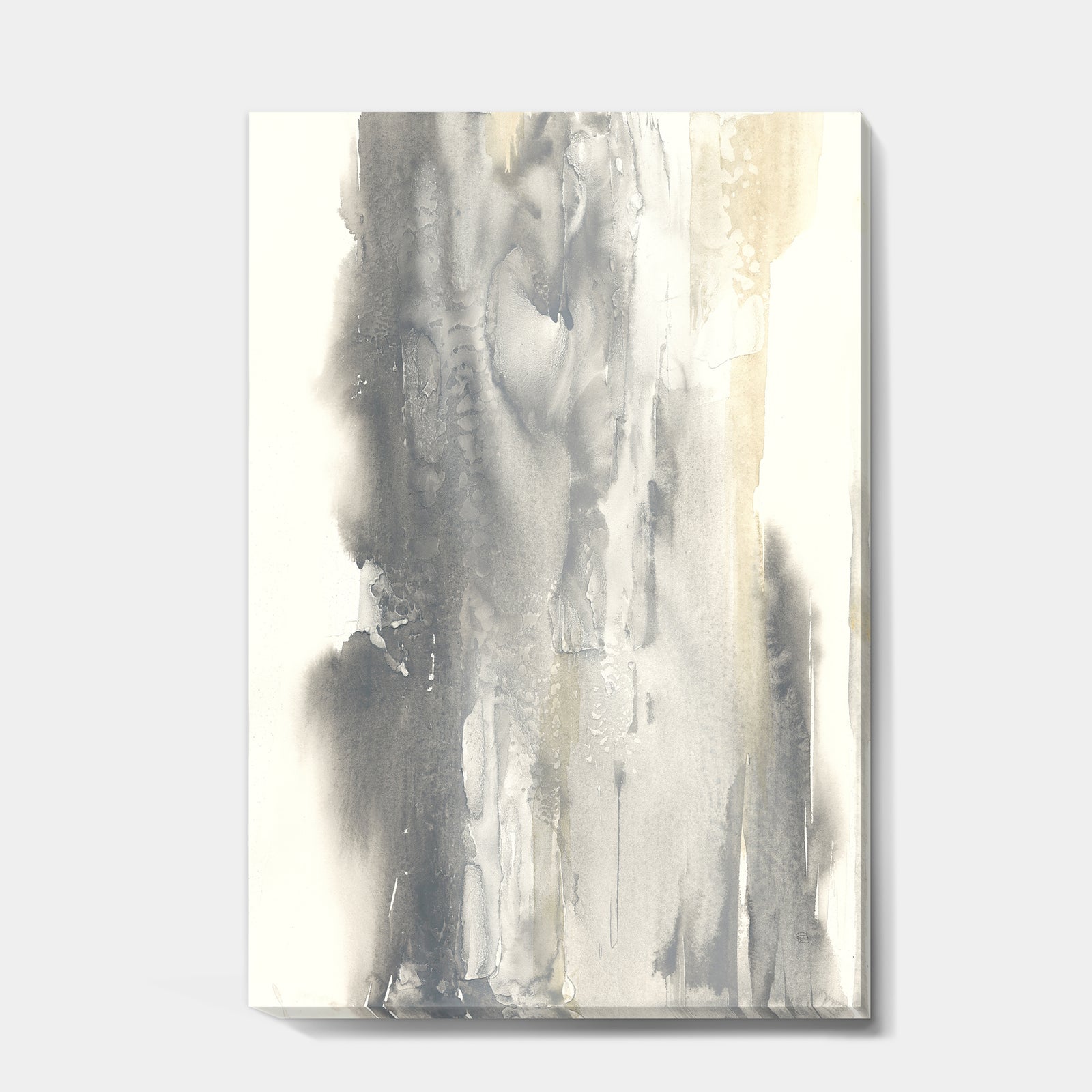 Gold Glamour Direction II - Modern & Contemporary Canvas Artwork