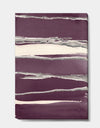 Shabby Watercolor on Purple III - Shabby Chic Premium Canvas Wall Art