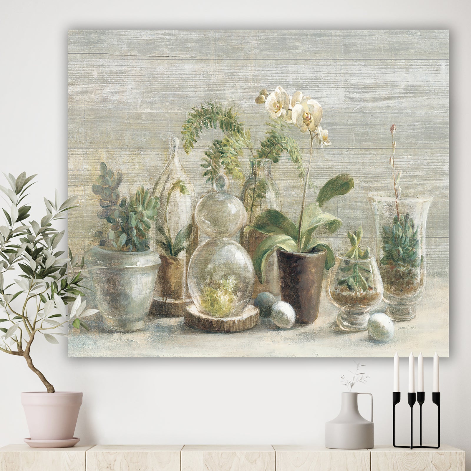 Composition of Orchids - Traditional Canvas Artwork
