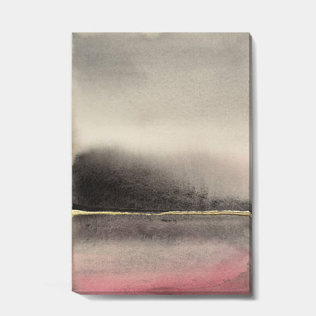 Pink Shabby Storm I - Shabby Chic Canvas Art