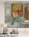 Paris French Flowershop - Traditional Gallery-wrapped Canvas