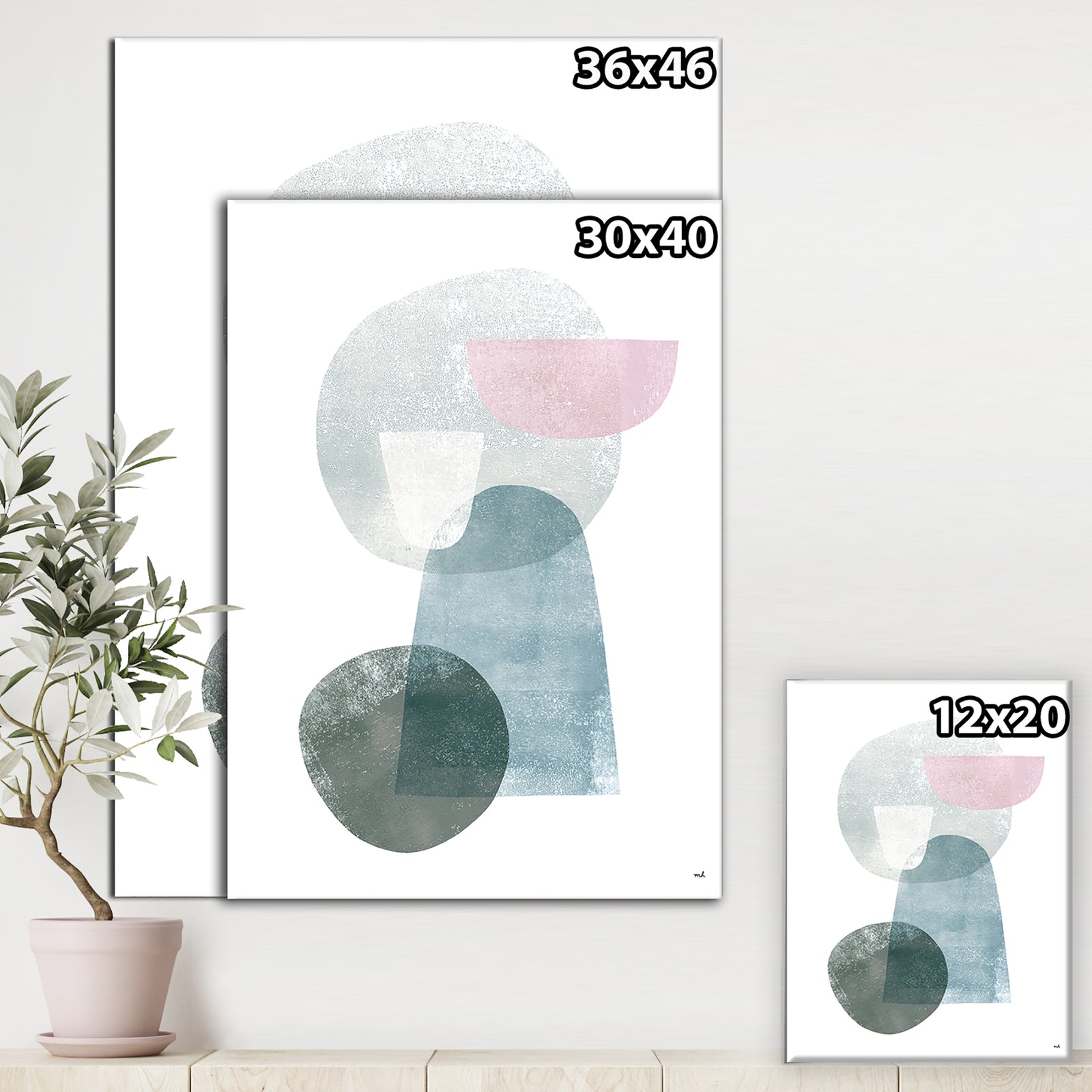 Distressed Dream III - Modern & Transitional Canvas Art