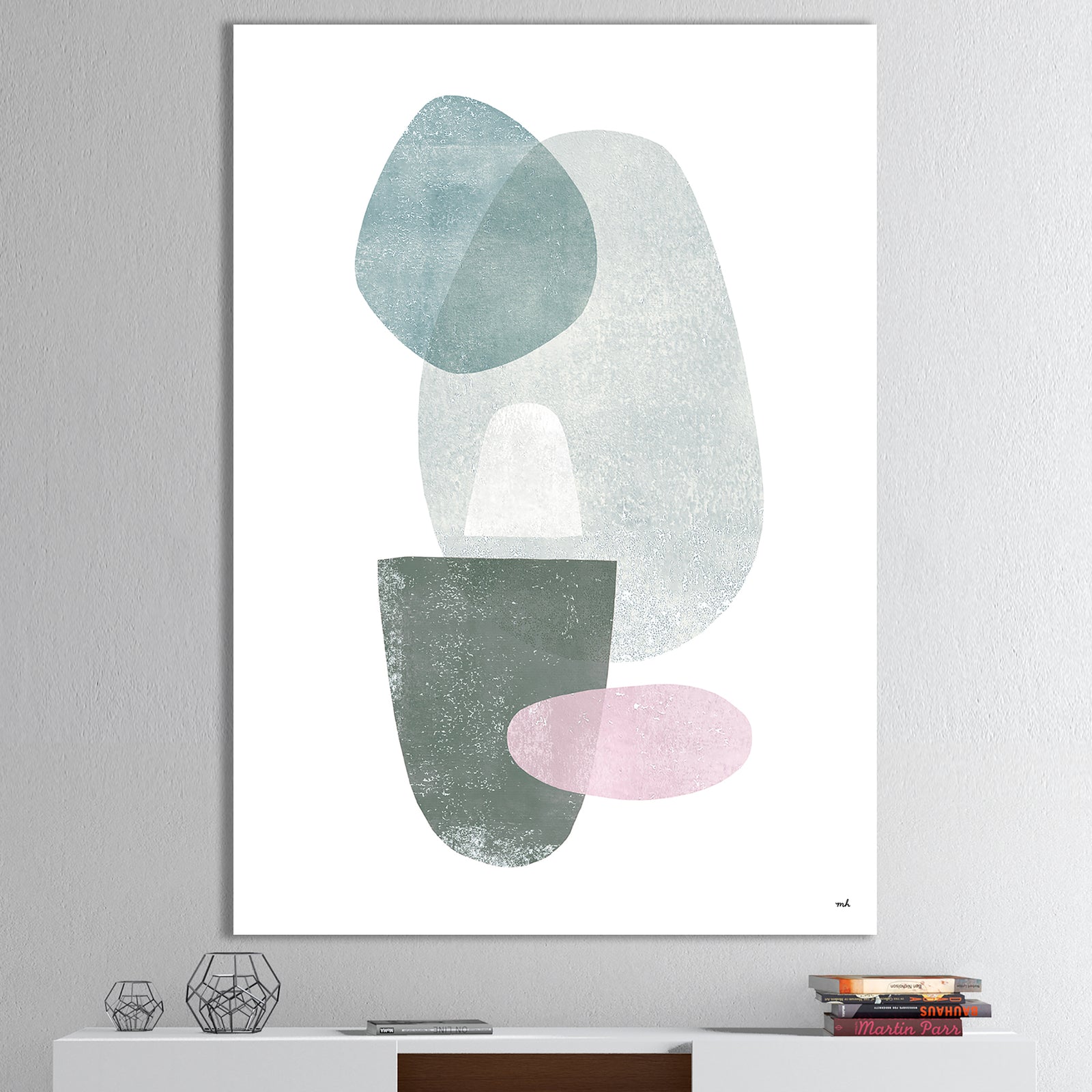 Distressed Dream IV - Modern & Transitional Premium Canvas Wall Art