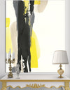 Glam Black and Yellow II - Modern & Contemporary Gallery-wrapped Canvas