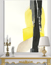 Glam Black and Yellow III - Modern & Contemporary Canvas Artwork