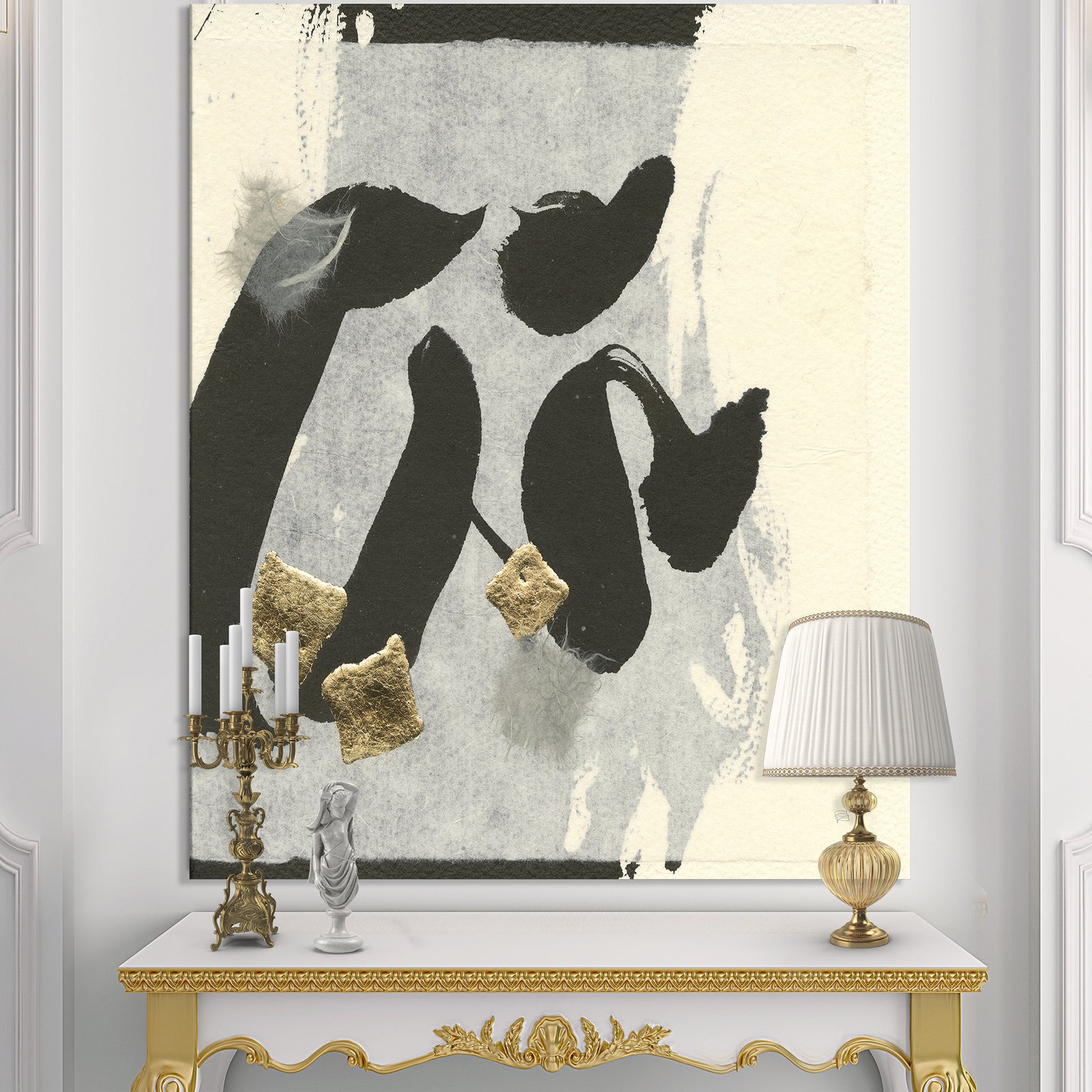 Glam Collage I - Modern & Contemporary Canvas Art