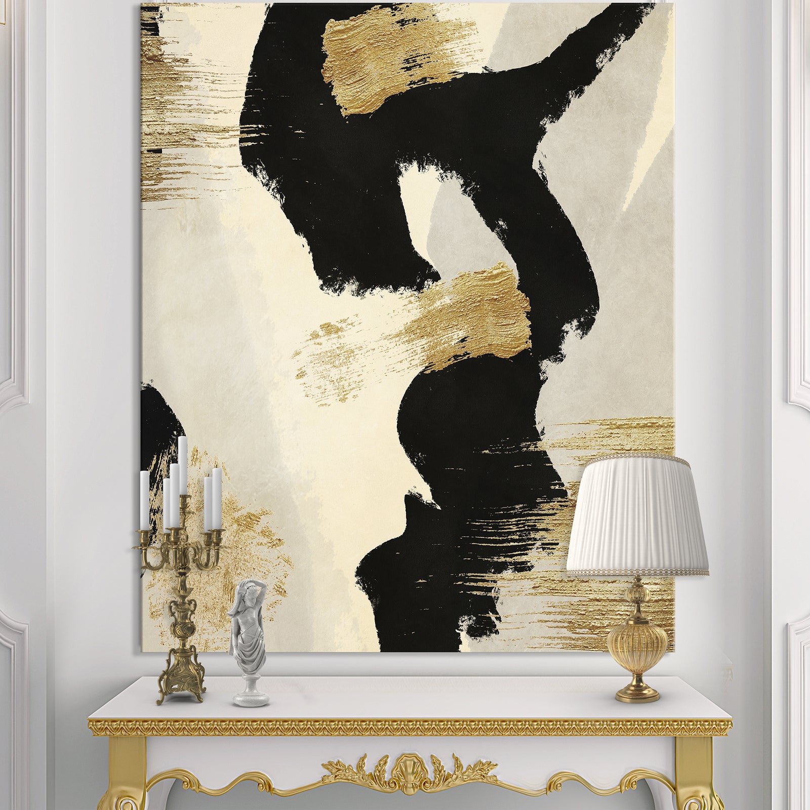 Glam Collage II - Modern & Contemporary Premium Canvas Wall Art
