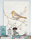 Birds on Blossom II - Farmhouse Canvas Artwork