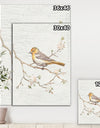 Birds on Blossom II - Farmhouse Canvas Artwork