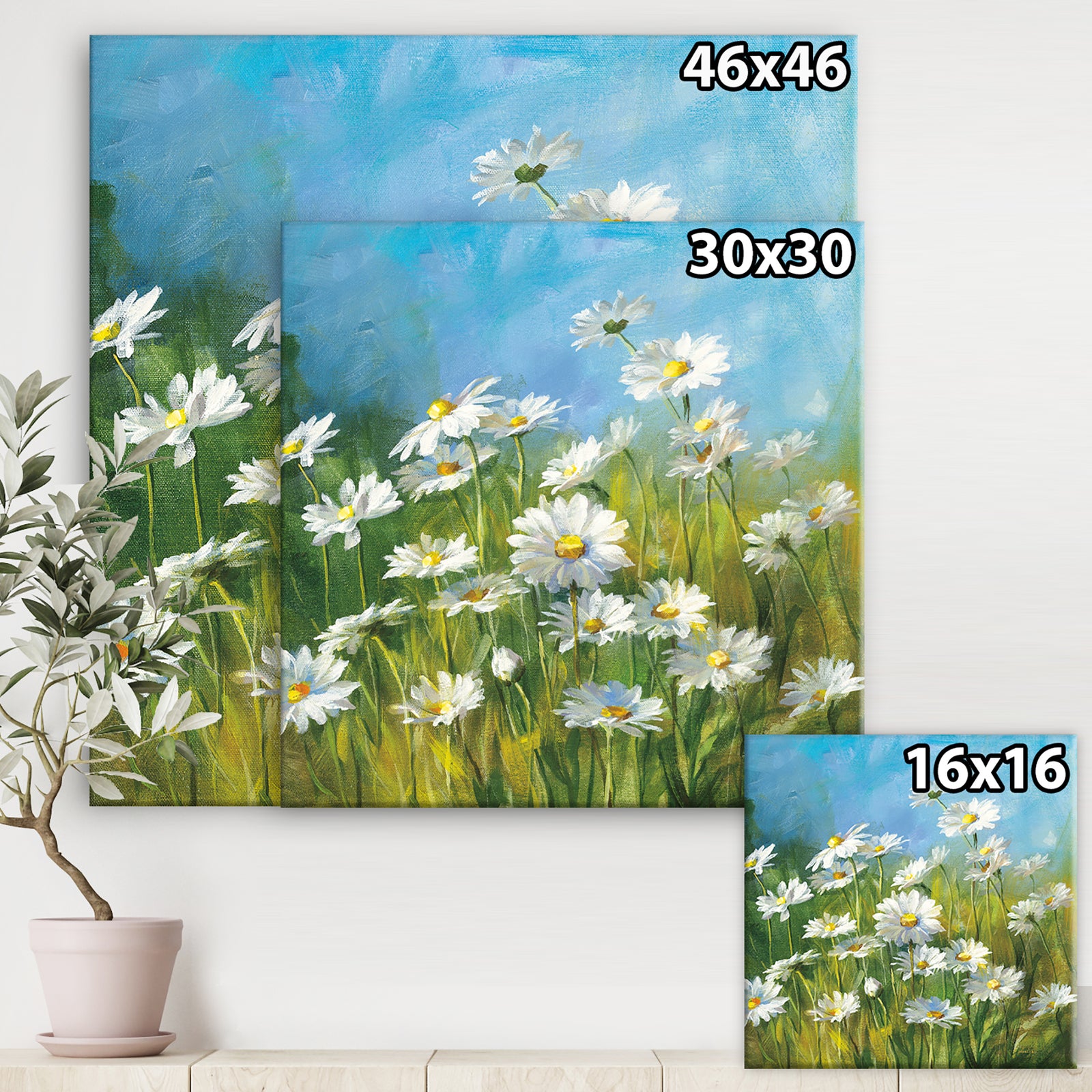 Summer Field II - Traditional Premium Canvas Wall Art