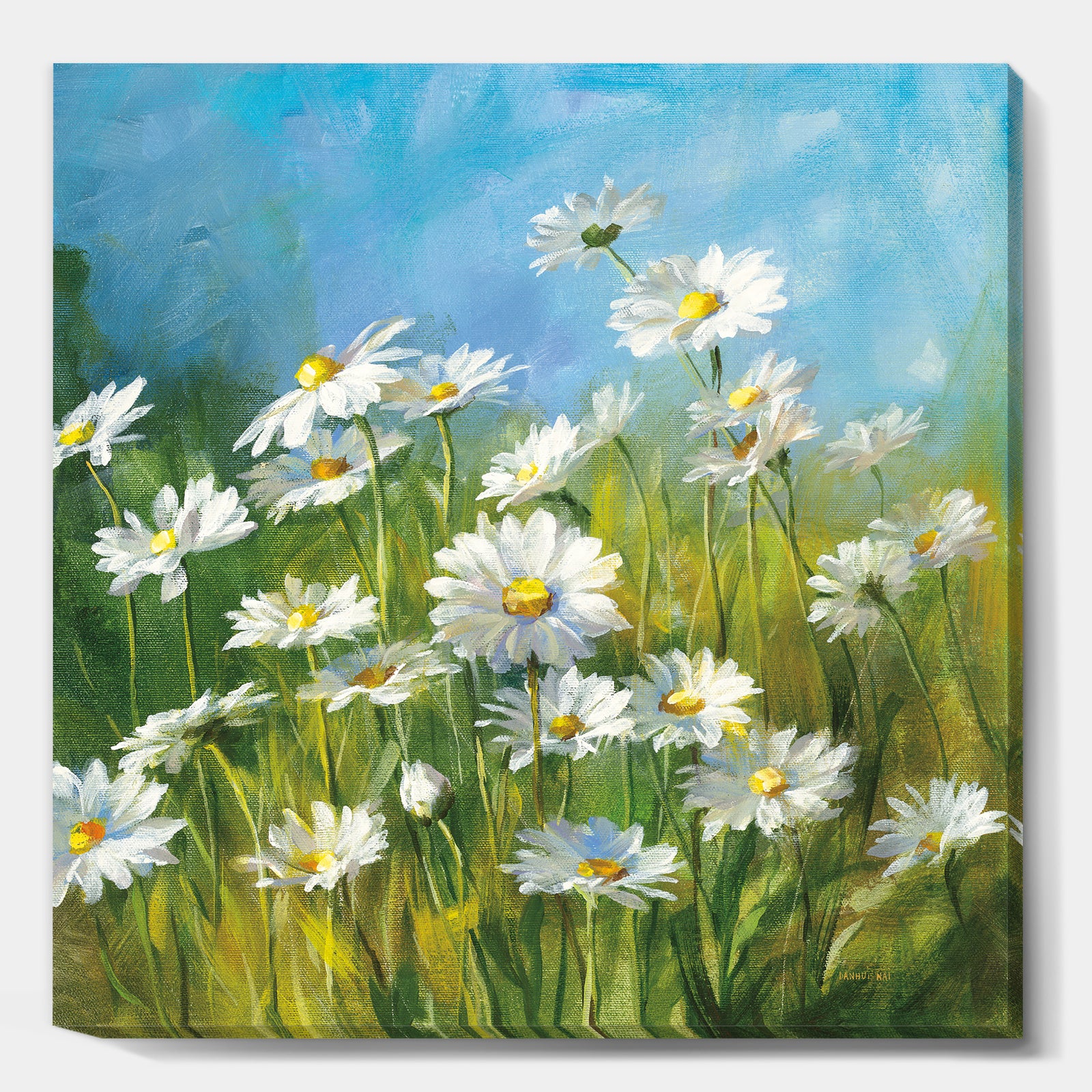 Summer Field II - Traditional Premium Canvas Wall Art