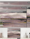 Purple Glam Storm III - Glam & Shabby Chic Premium Canvas Wall Art