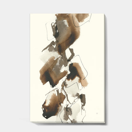 Gold Glam Squares I - Modern & Contemporary Canvas Artwork