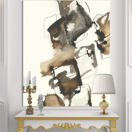 Gold Glam Squares II - Modern & Contemporary Canvas Art