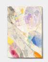 Spring Minimalist Confetti I - Modern & Contemporary Gallery-wrapped Canvas
