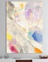 Spring Minimalist Confetti I - Modern & Contemporary Gallery-wrapped Canvas