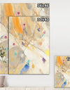 Spring Minimalist Confetti II - Modern & Contemporary Canvas Artwork