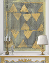 Glam Metallic Form I - Modern & Transitional Canvas Art