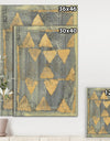 Glam Metallic Form I - Modern & Transitional Canvas Art