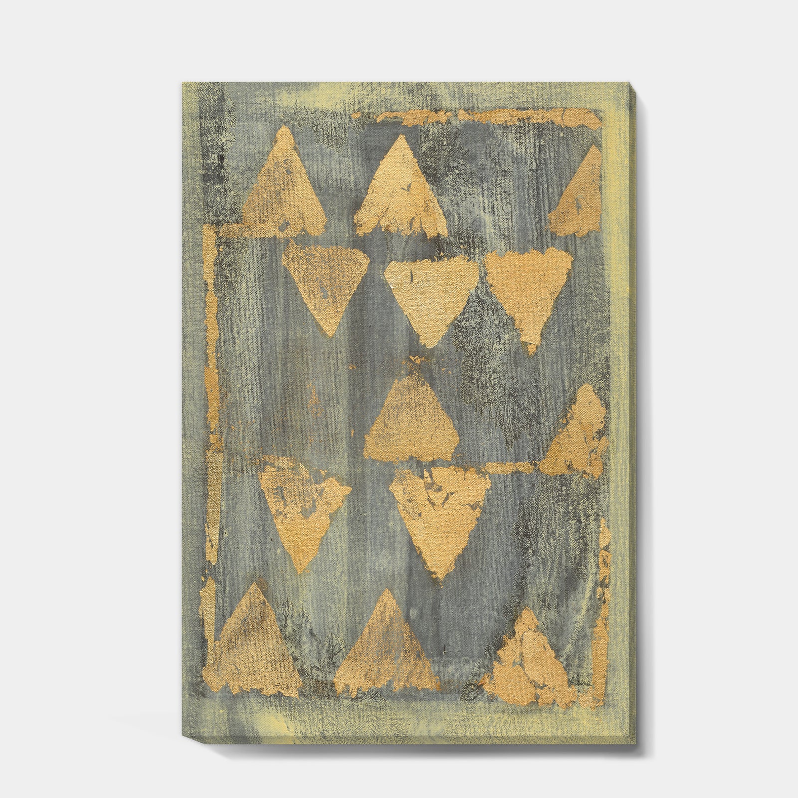 Glam Metallic Form I - Modern & Transitional Canvas Art