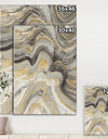 Glam Gold Canion - Modern & Transitional Canvas Art