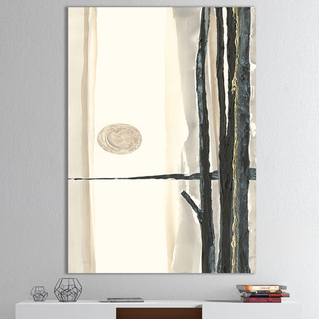 Forest Silhouette I - Modern Farmhouse Canvas Art