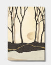 Forest Silhouette III - Modern Farmhouse Gallery-wrapped Canvas