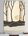 Forest Silhouette III - Modern Farmhouse Gallery-wrapped Canvas