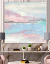 Metallic Shabby Pink I - Shabby Chic Canvas Art