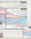 Metallic Shabby Pink I - Shabby Chic Canvas Art