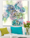 Pastel Foral Composition I - Cabin & Lodge Gallery-wrapped Canvas