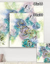 Pastel Foral Composition I - Cabin & Lodge Gallery-wrapped Canvas