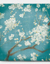 Blue Cherry Blossoms II - Cabin & Lodge Premium Canvas Wall Art