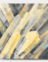 Geometric Beige Glacier - Modern Farmhouse Gallery-wrapped Canvas
