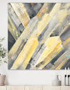 Geometric Beige Glacier - Modern Farmhouse Gallery-wrapped Canvas