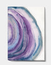 Watercolor Geode I - Farmhouse Canvas Art