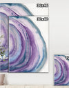 Watercolor Geode I - Farmhouse Canvas Art