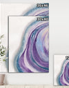 Watercolor Geode II - Modern & Contemporary Premium Canvas Wall Art