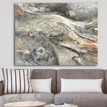 Fire and Ice Minerals I - Farmhouse Gallery-wrapped Canvas