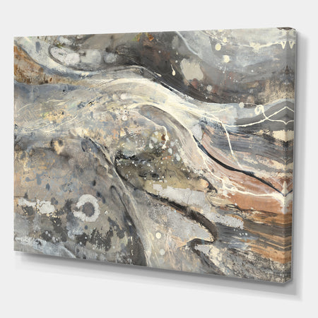 Fire and Ice Minerals I - Farmhouse Gallery-wrapped Canvas