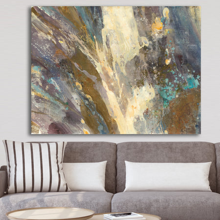 Fire and Ice Minerals IV - Farmhouse Premium Canvas Wall Art