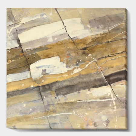 Fire and Ice Minerals V - Modern & Contemporary Gallery-wrapped Canvas