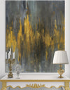 Black and Gold Glam Abstract - Modern & Contemporary Canvas Artwork