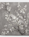 White Cherry Blossoms II - Traditional Canvas Artwork