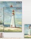 Nautical Lighthouse III - Nautical & Beach Canvas Art