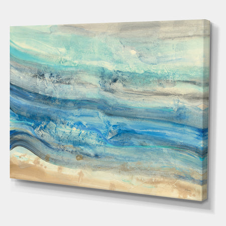 Ocean Mineral Waves - Canvas Art